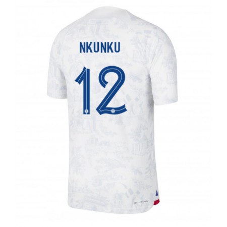 Francja Christopher Nkunku 12 Precz Koszulki Piłkarskie MŚ 2022 Krótki Rękaw Francja Christopher Nkunku 12 Precz Koszulki Piłkarskie MŚ 2022 Krótki Rękaw